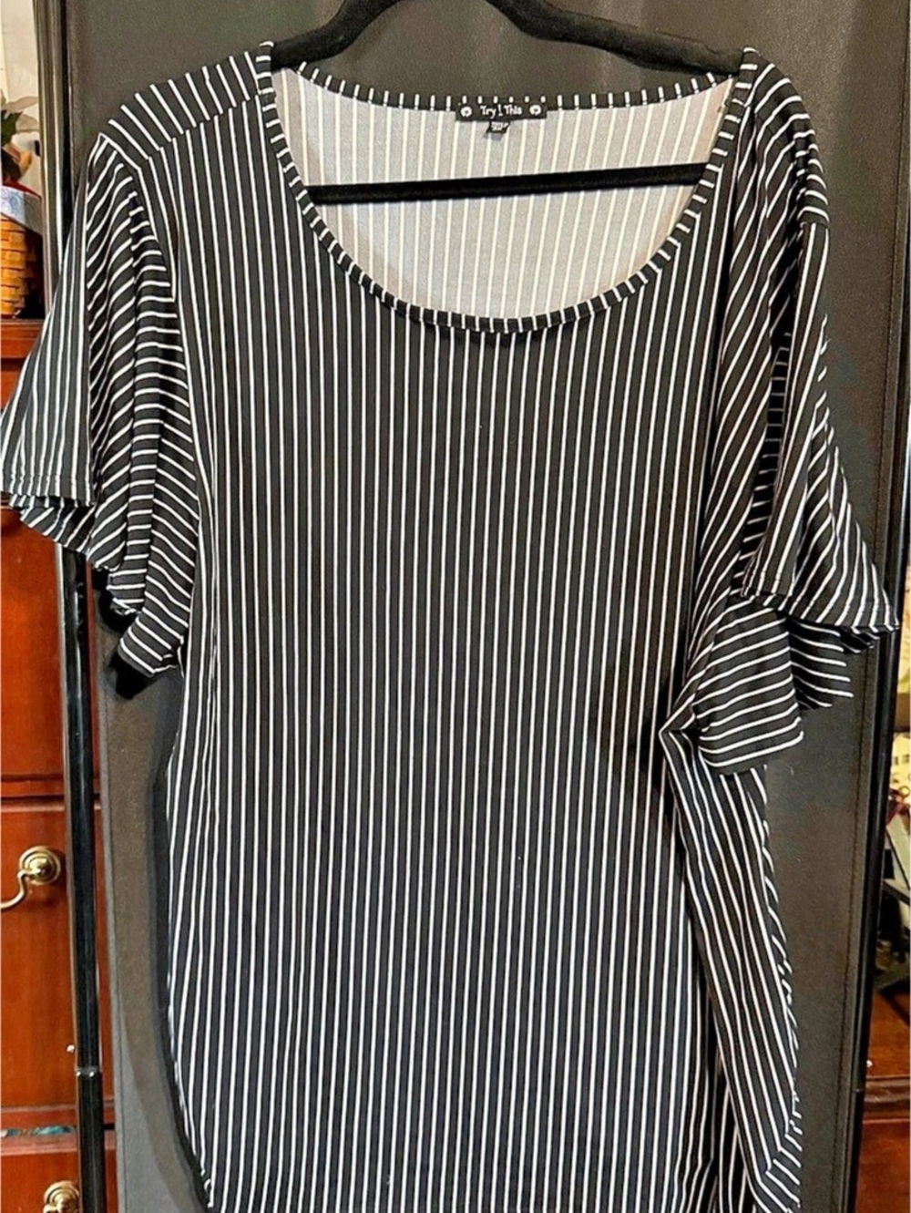 Try This Striped Tunic 3X